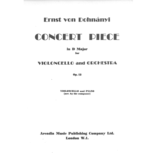 Dohnanyi, Ernst von -...