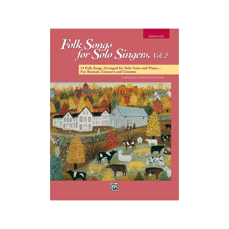 Folk Songs for Solo Singers, Vol. 2