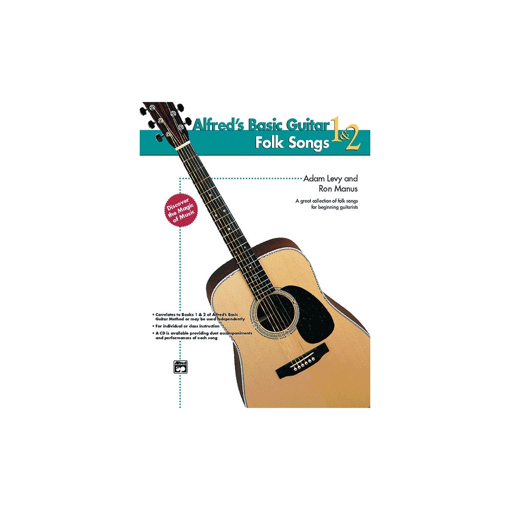 Levy & Manus - Alfred's Basic Guitar Folk Songs 1 & 2
