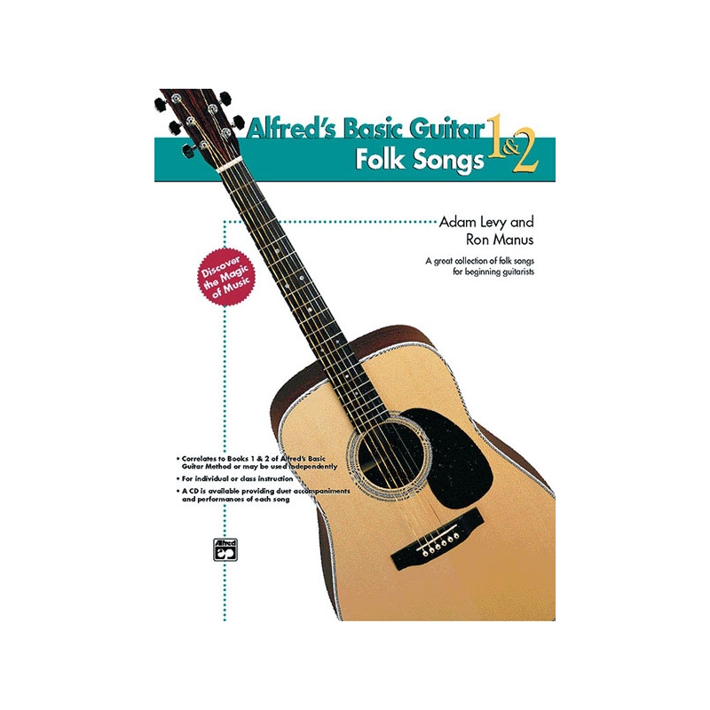 Levy & Manus - Alfred's Basic Guitar Folk Songs 1 & 2
