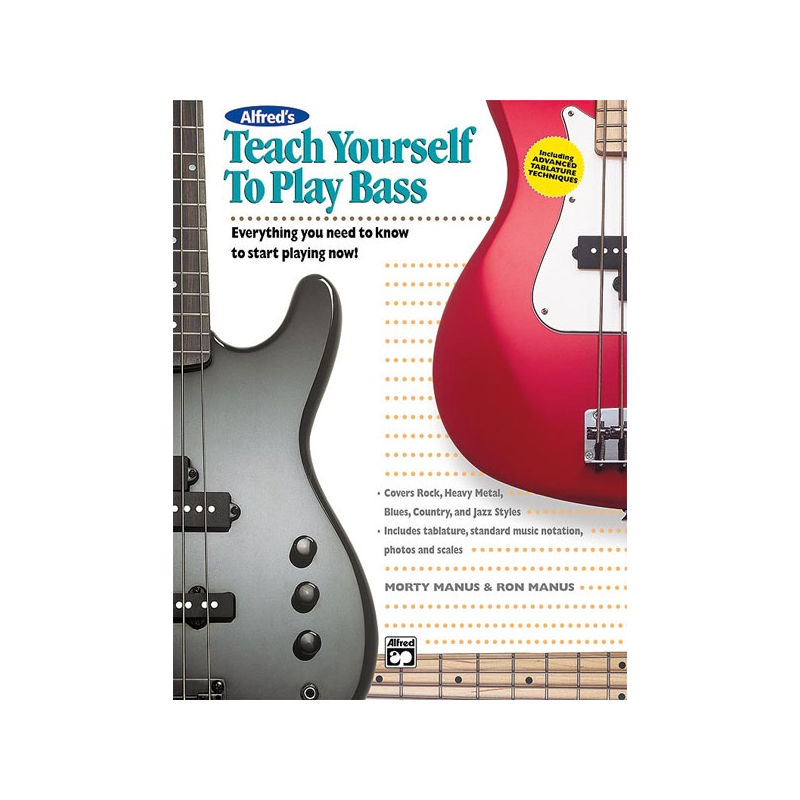 Manus & Manus - Alfred's Teach Yourself to Play Bass