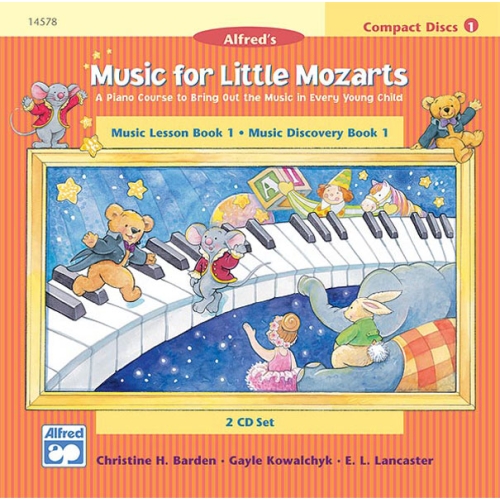 Music for Little Mozarts: CD 2-Disc Sets for Lesson and Discovery Books, Level 1