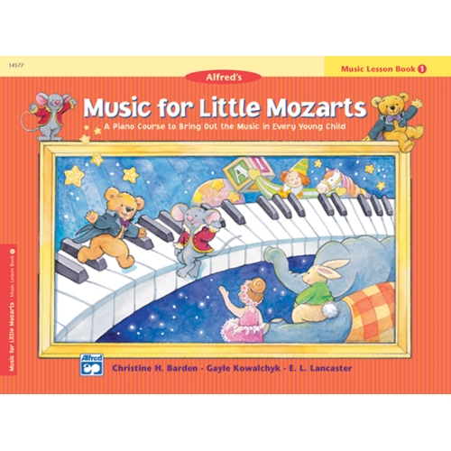 Music for Little Mozarts: Music Lesson Book 1