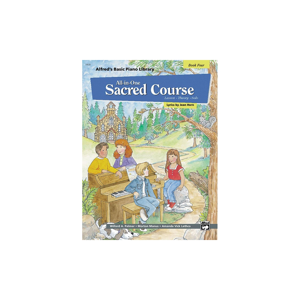 Palmer & Manus - Alfred's Basic All-in-One Sacred Course, Book 4
