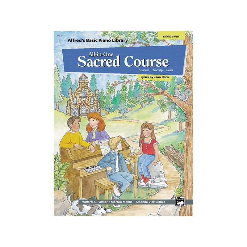 Palmer & Manus - Alfred's Basic All-in-One Sacred Course, Book 4
