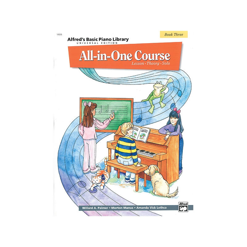 Alfred's Basic Piano Library All In One Course 3