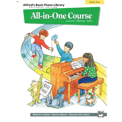 Alfred's Basic Piano Library All In One Course 2