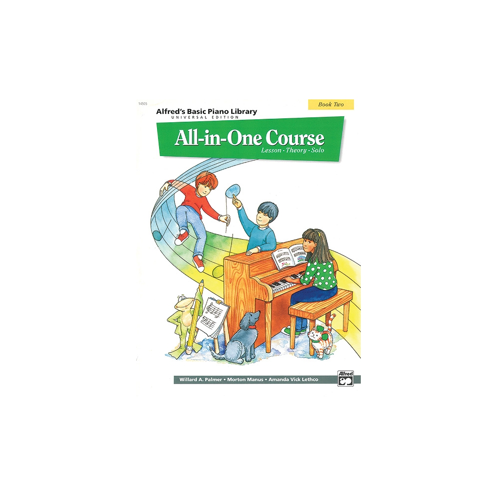 Alfred's Basic Piano Library All In One Course 2