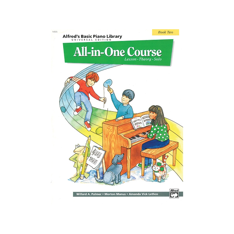 Alfred's Basic Piano Library All In One Course 2