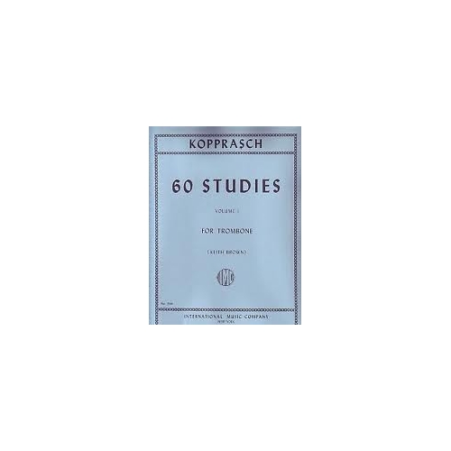 Kopprasch 60 Studies for Trombone Volume 1