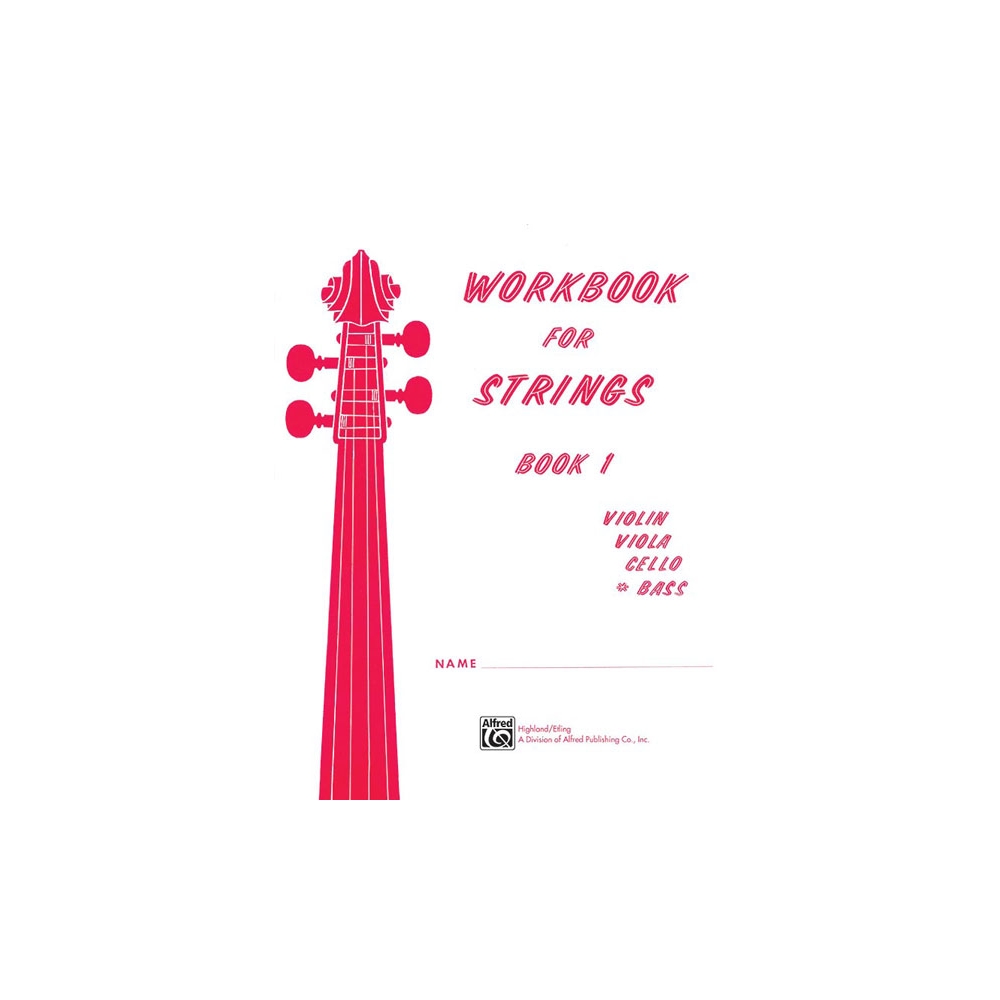 Workbook for Strings, Book 1