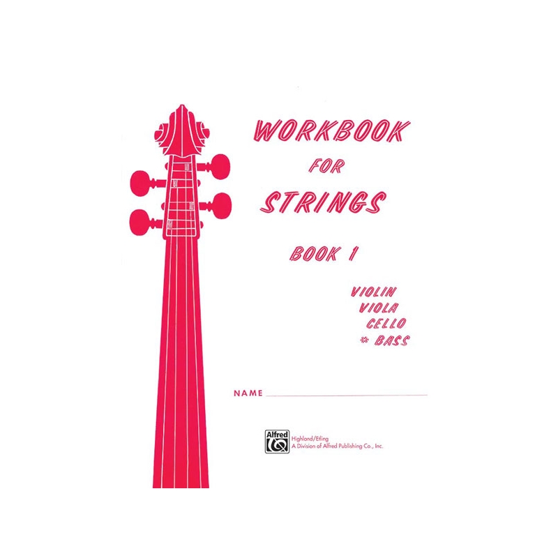 Workbook for Strings, Book 1