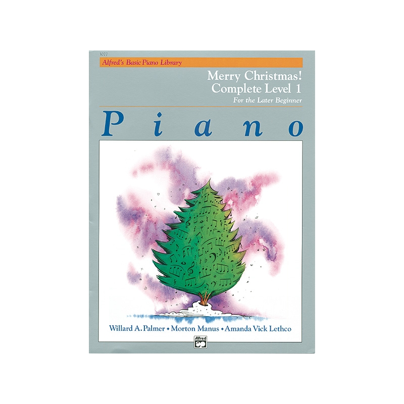Alfred's Basic Piano Library: Merry Christmas! Complete Book 1 (1A/1B)