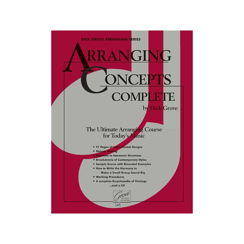 Grove, Dick - Arranging Concepts Complete