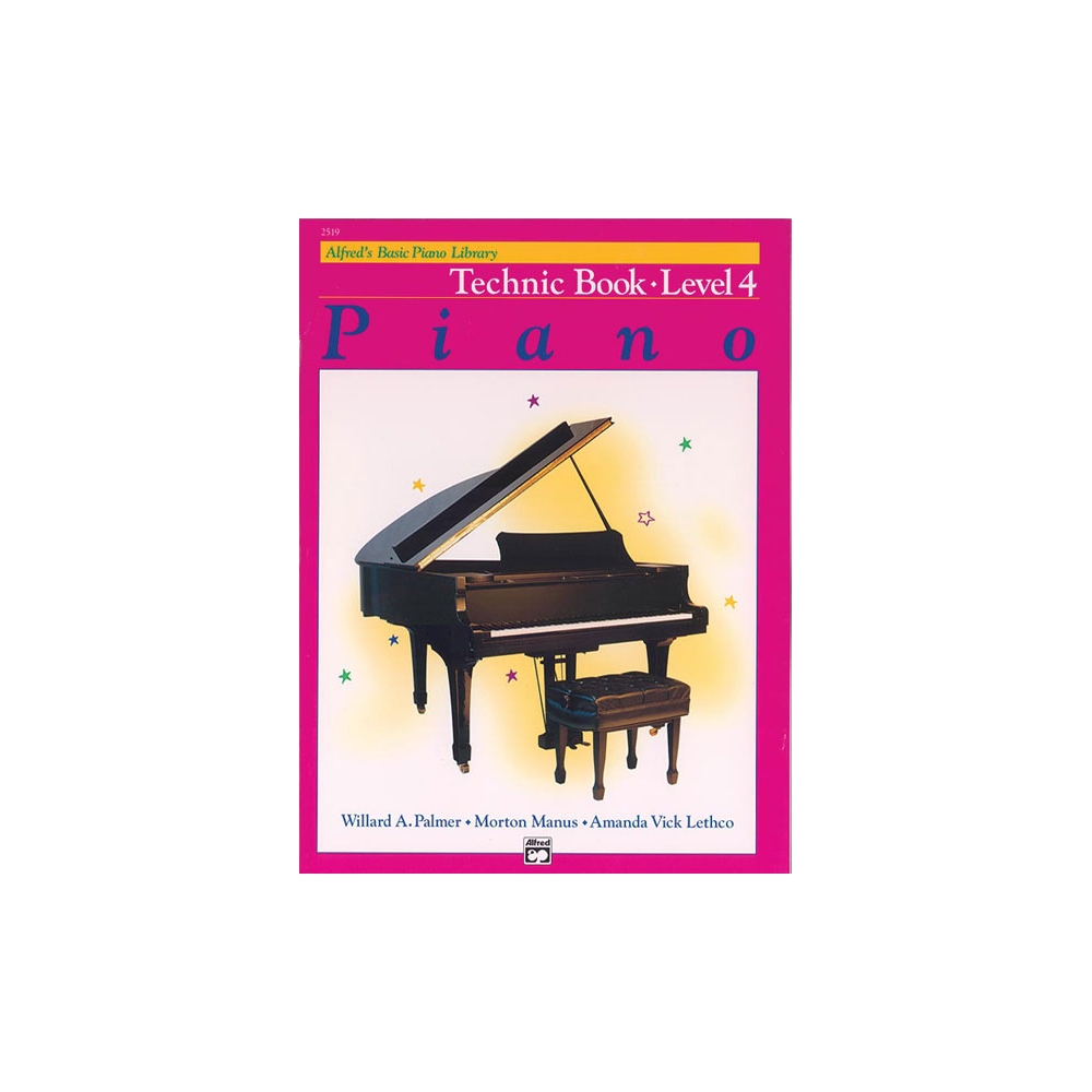 Alfred's Basic Piano Library Technic Book 4