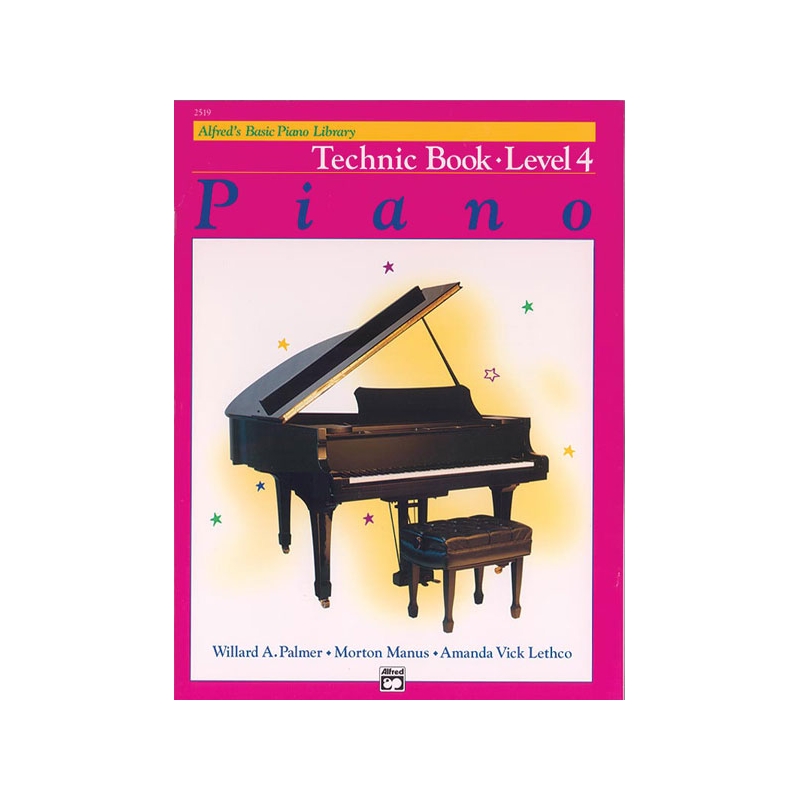 Alfred's Basic Piano Library Technic Book 4