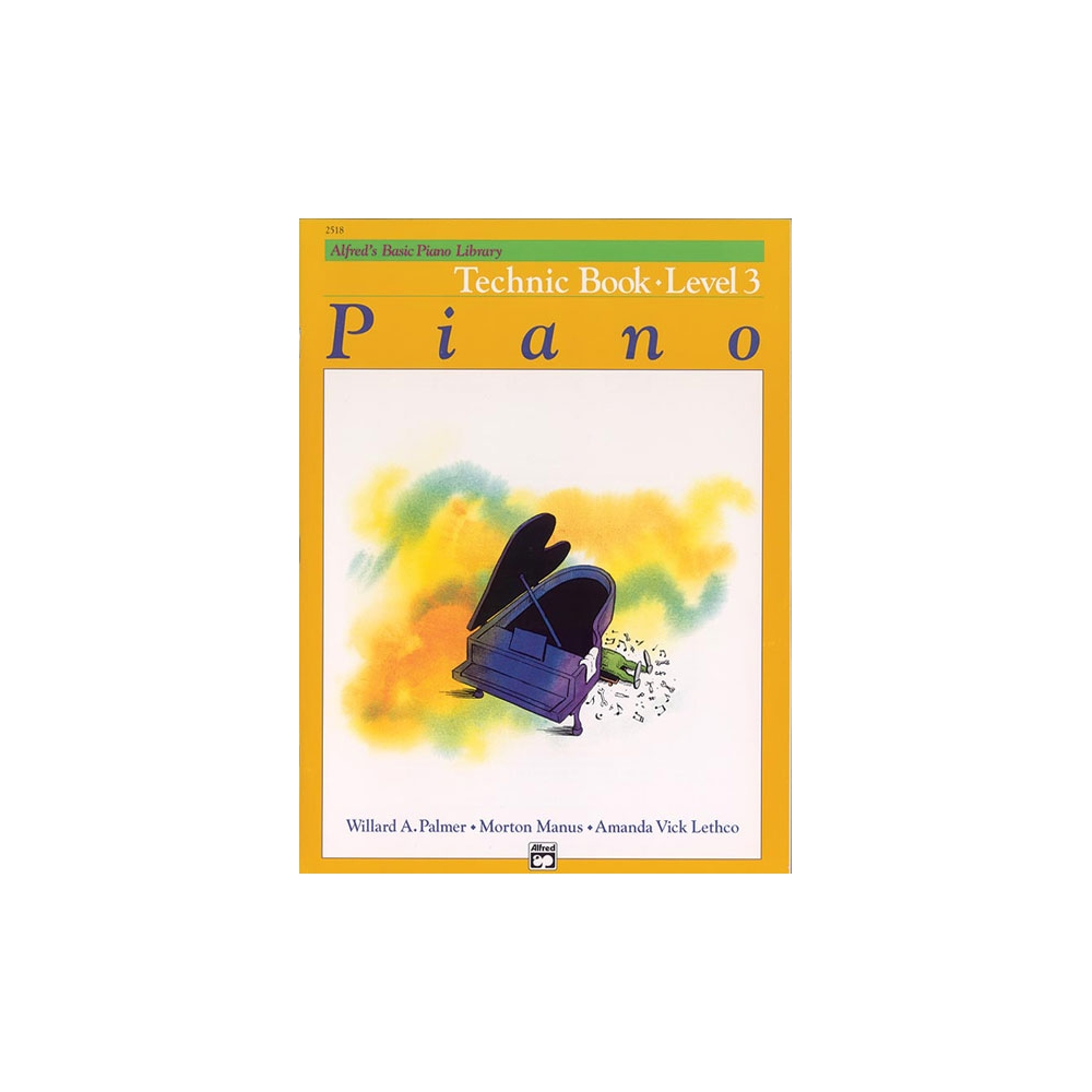 Alfred's Basic Piano Library Technic Book 3