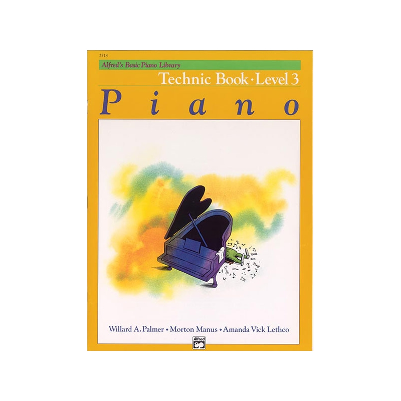 Alfred's Basic Piano Library Technic Book 3