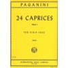 Paganini, Niccolo - 24 Caprices, op 1