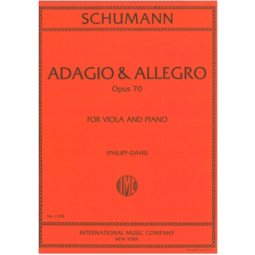 Schumann, Robert - Adagio and Allegro, op 70