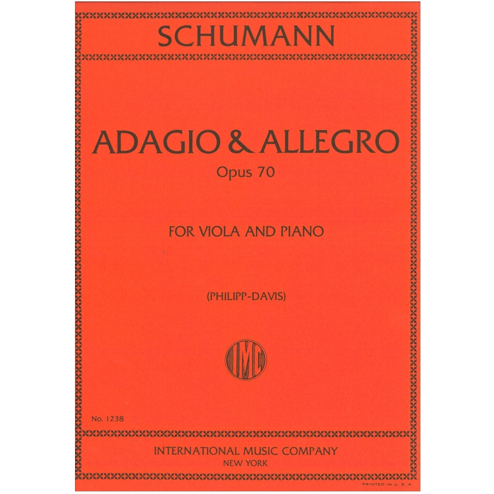 Schumann, Robert - Adagio and Allegro op.70 