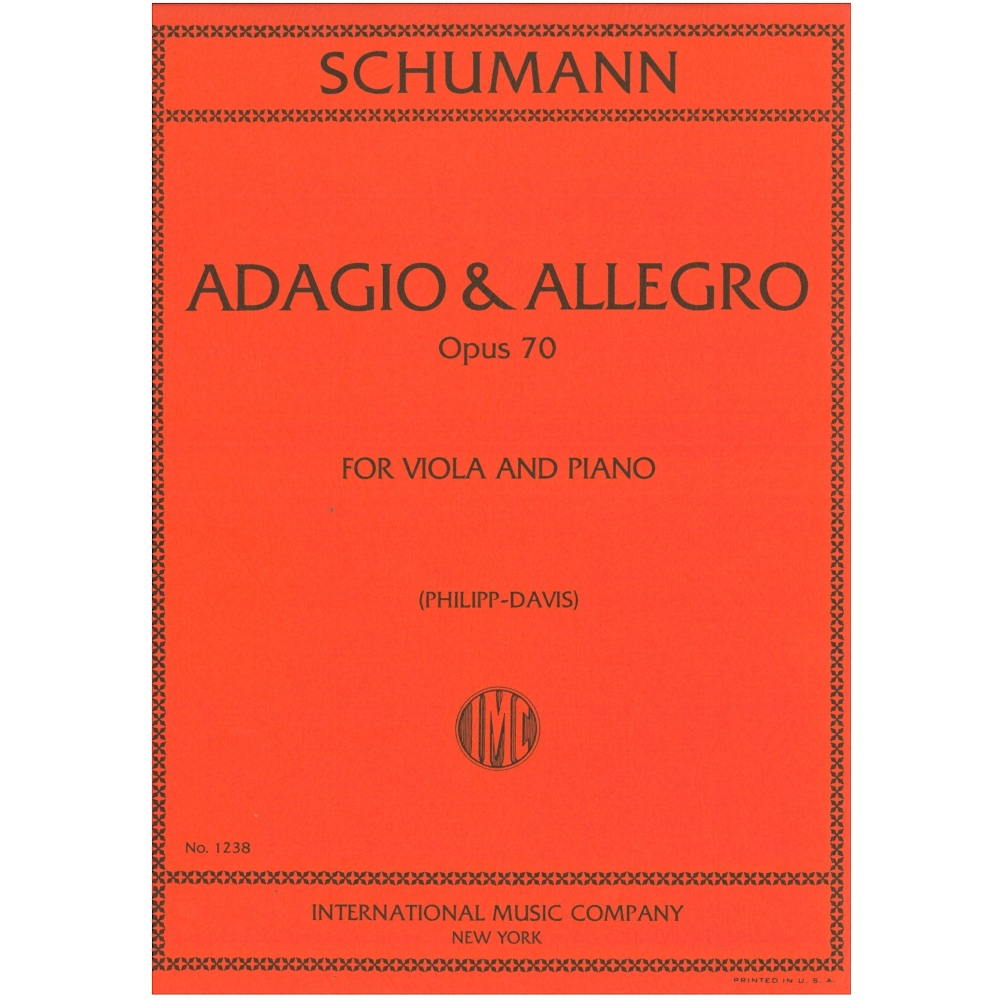 Schumann, Robert - Adagio and Allegro, op 70