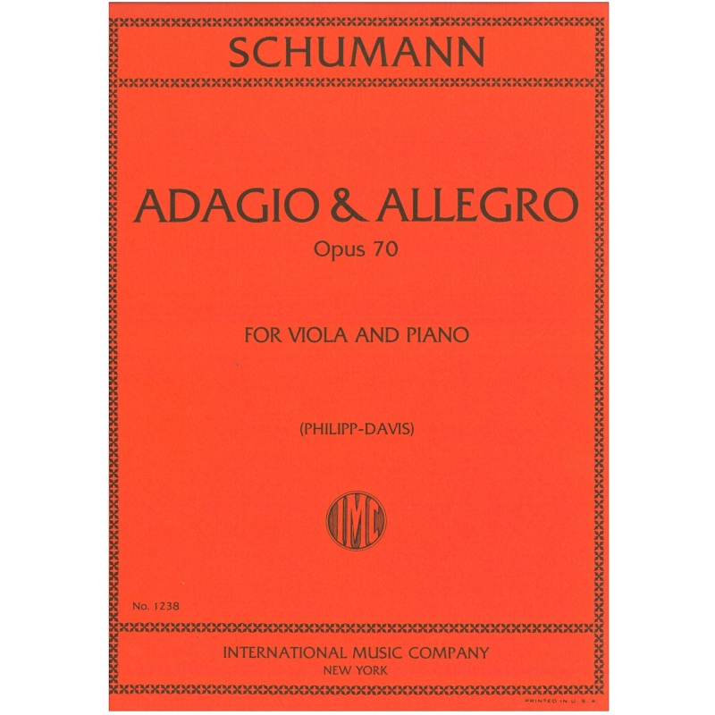 Schumann, Robert - Adagio and Allegro op.70