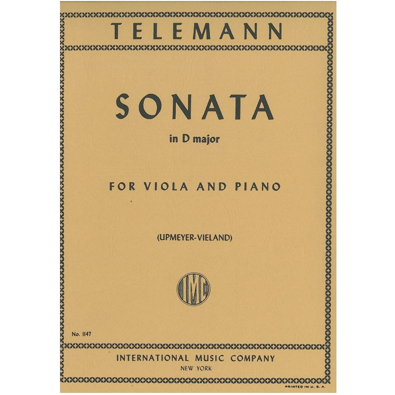 Telemann, Sonata in D major