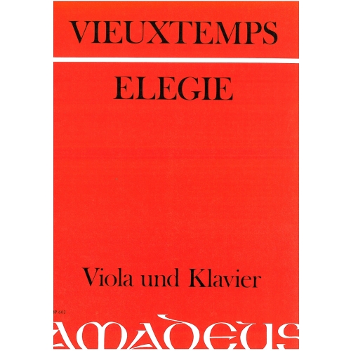 Vieuxtemps, Henri - Elegie...