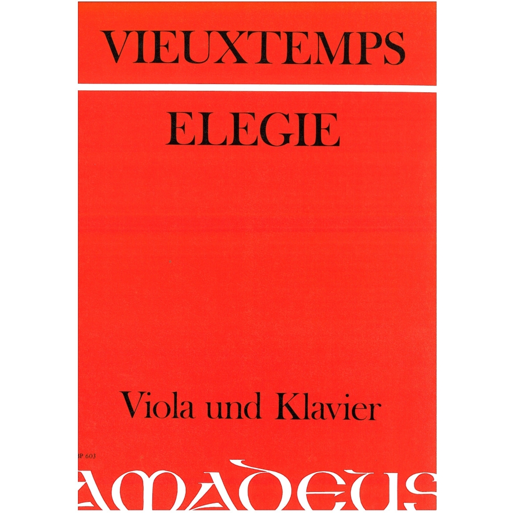 Vieuxtemps, Henri - Elegie op. 30 