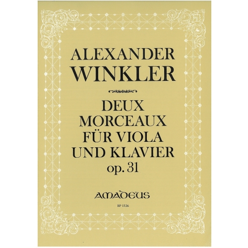 Winkler, Alexander - Deux Morceaux, op 31
