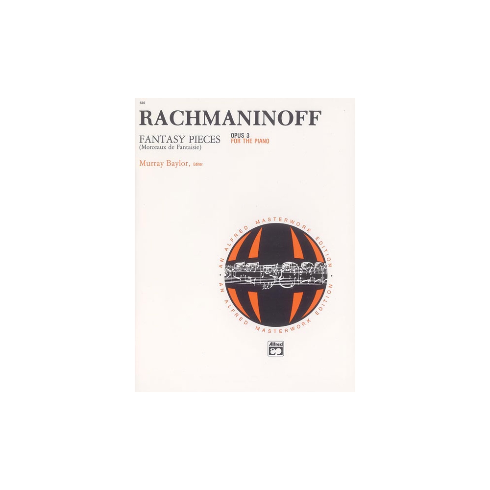 Rachmaninoff: Fantasy Pieces, Opus 3