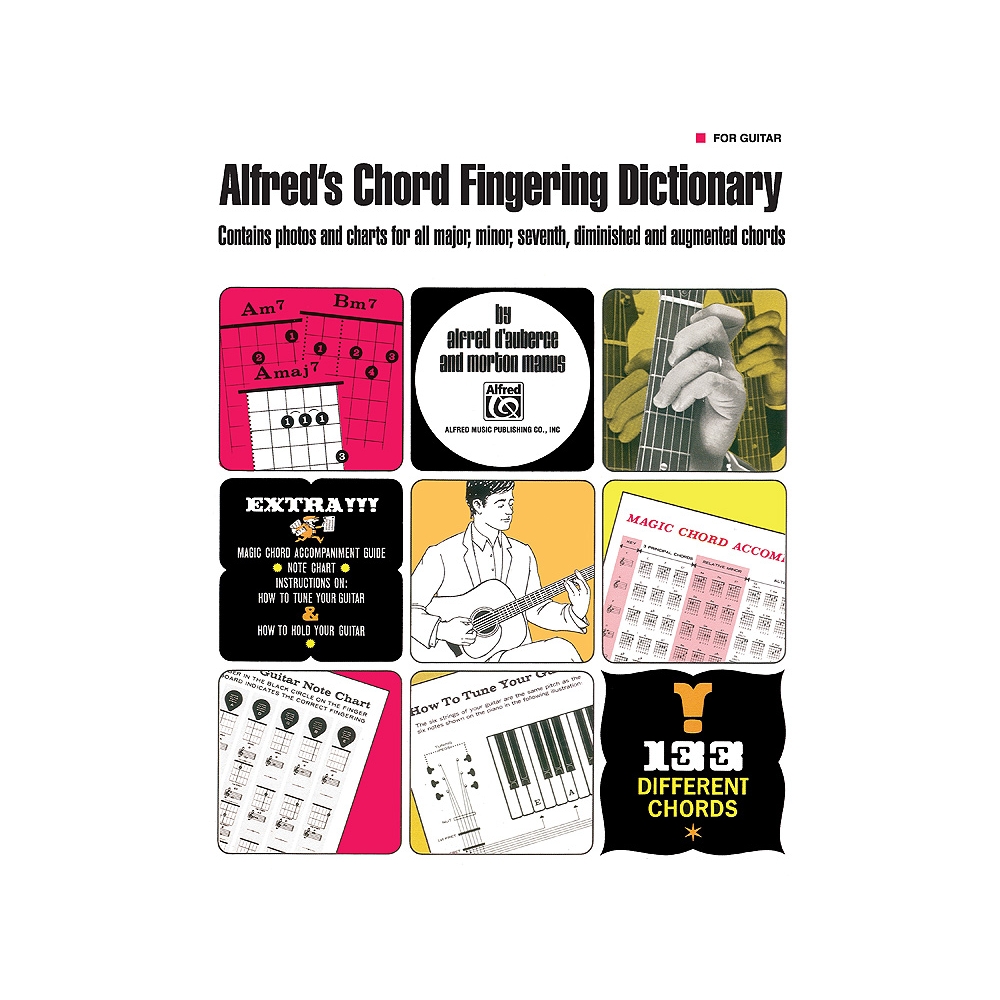 d'Auberge & Manus - Alfred's Chord Fingering Dictionary