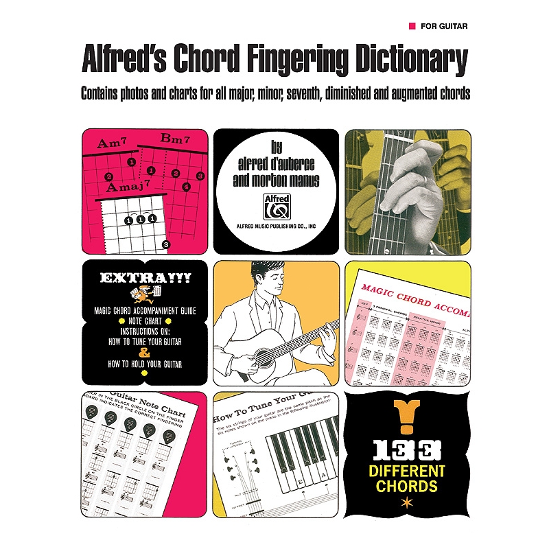 d'Auberge & Manus - Alfred's Chord Fingering Dictionary