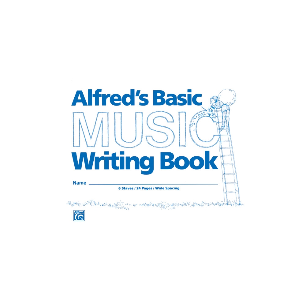 Alfred's Basic Music Writing Book (8" x 6")