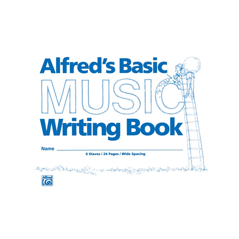 Alfred's Basic Music Writing Book (8" x 6")