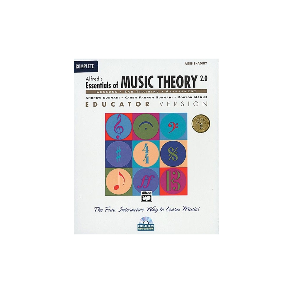 Alfred's Essentials of Music Theory: Software, Version 2.0 CD-ROM Educator Version, Complete Volume