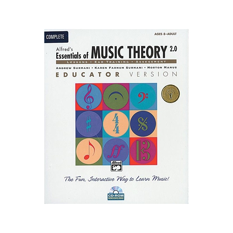 Alfred's Essentials of Music Theory: Software, Version 2.0 CD-ROM Educator Version, Complete Volume