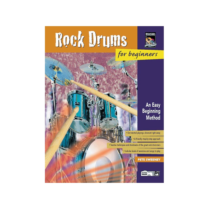 Sweeney, Pete - Rock Drums for Beginners