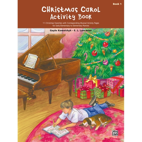 Christmas Carol Activity Book, Book 1
