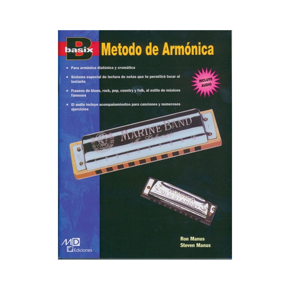 Basix®: Harmonica Method (Spanish Edition)