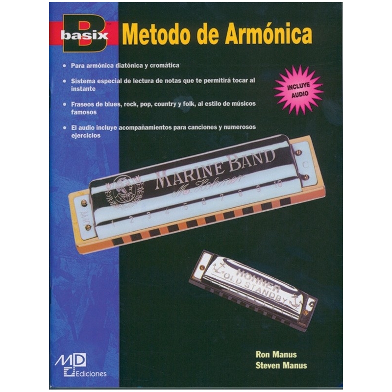 Basix Span/Harmonica/Bk and CD