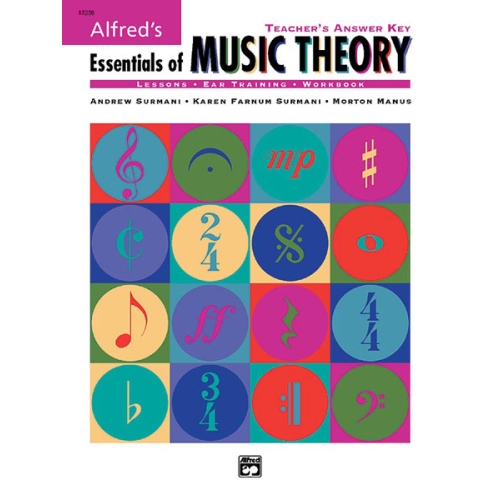 Alfred's Essentials of Music Theory: Teacher's Answer Key