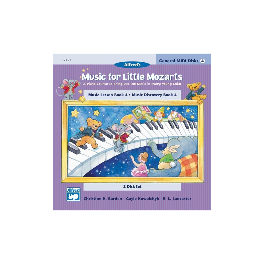 Music for Little Mozarts: GM 2-Disk Sets for Lesson and Discovery Books, Level 4