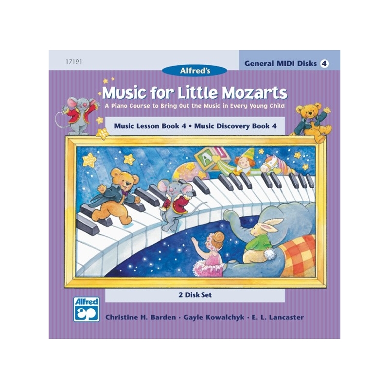 Music for Little Mozarts: GM 2-Disk Sets for Lesson and Discovery Books, Level 4