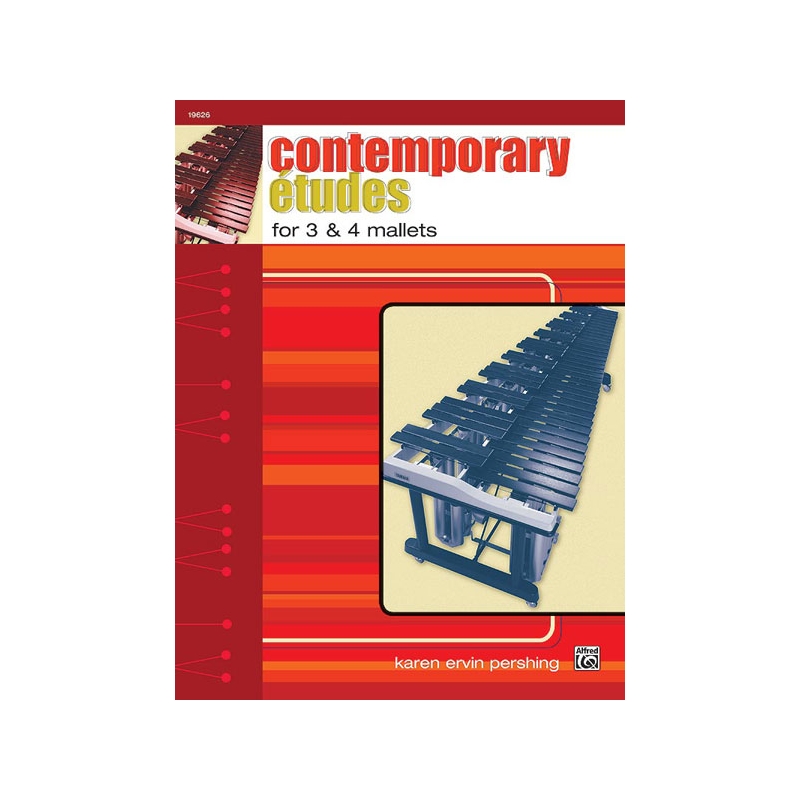 Pershing, Karen Ervin - Contemporary Etudes for 3 & 4 Mallets