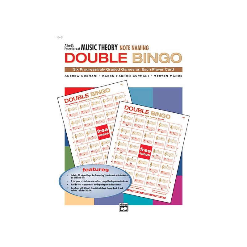 Surmani & Surmani - Double Bingo Game - Note Naming