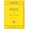 Mozart, W A - Clarinet Duets Volume Two