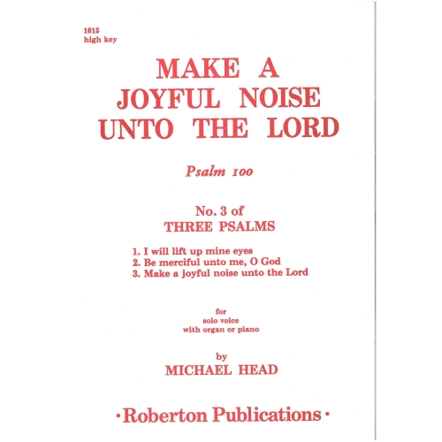 Head, Michael - Make a Joyful Noise Unto the Lord