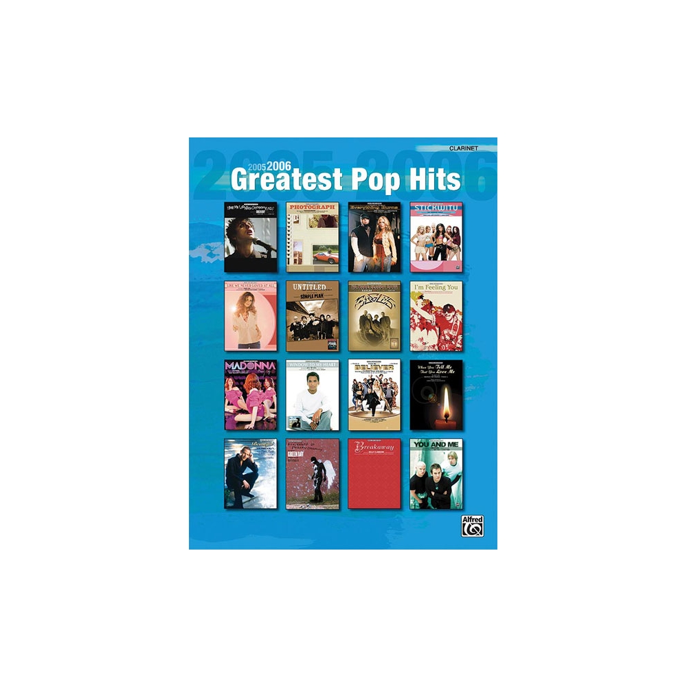 2005 - 2006 Greatest Pop Hits - Clarinet